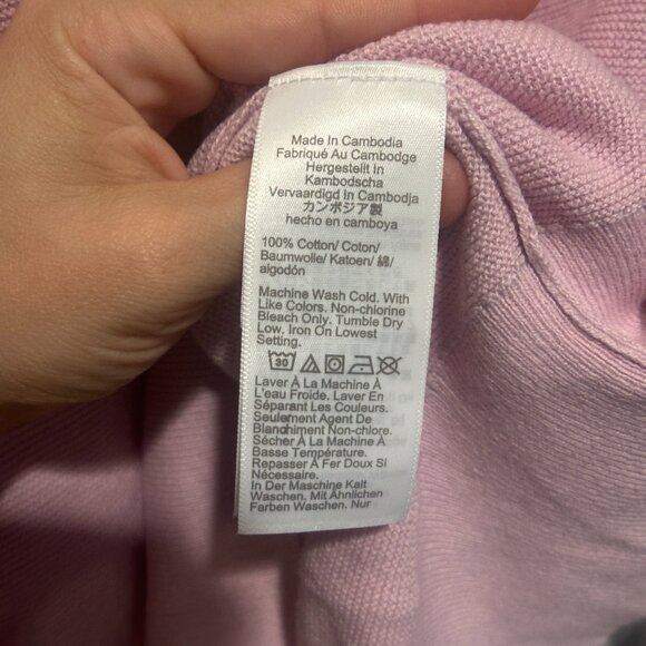 EUC J.Crew Men's Sweater Pink Size Large - Picture 5 of 12